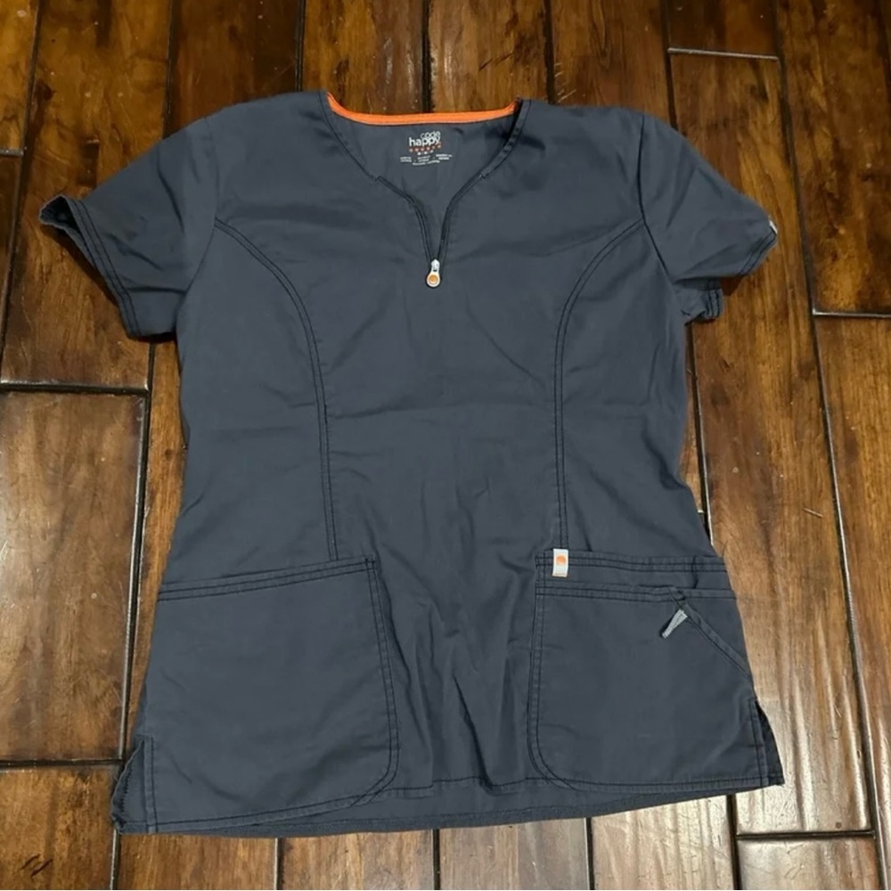 New Code Happy Scrub Top M